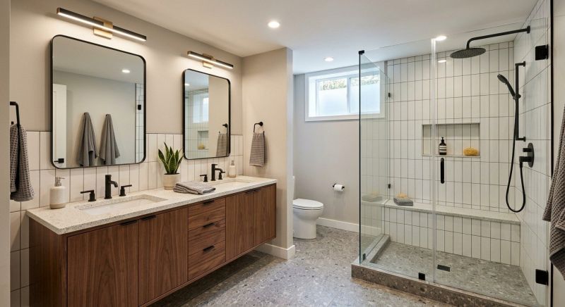 Basement Bathroom Remodeling in King County, WA