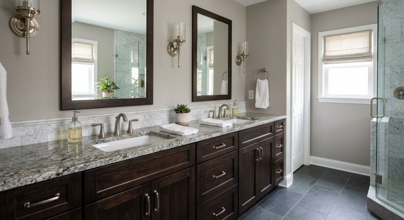 Granite Shower Installation in King County, WA