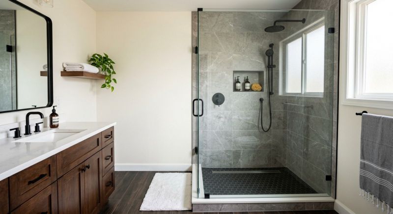 Tub To Shower Conversion in Mercer Island, WA